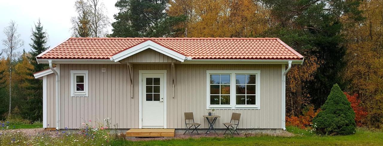 Nybyggd Stuga Intill Skogsbrynet - New Built Cottage Next To The Cowberry Forest Mora Exterior photo